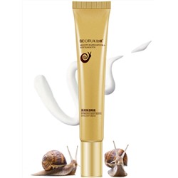 Крем для век с муцином улитки и гиалуроновой кислотой Beotua Snail Skin Glow Wonderful Vitality Import, 20мл