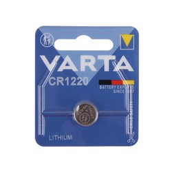 Батарейка литиевая Varta, CR1220-1BL, 3В, блистер, 1 шт.