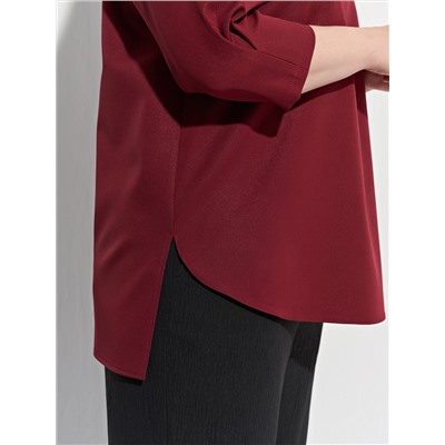 Блуза 0220-1 бордовый