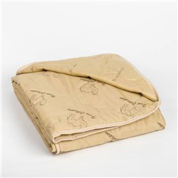 Одеяло облегчённое Адамас "Верблюжья шерсть", размер 140х205 ± 5 см, 200гр/м2, чехол п/э 744753
