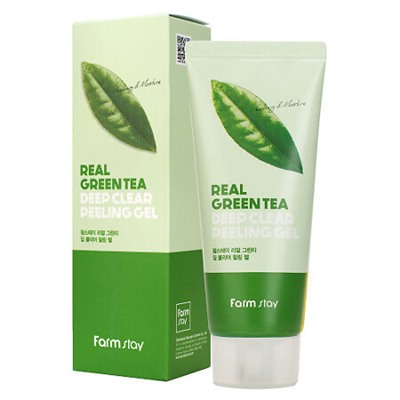 Пилинг-гель Farm Stay Real Green Tea Deep Clear Peeling GelКорейская косметика по оптовым ценам. Популярные бренды Корейской косметалогии в интернет магазине ooptom.ru.