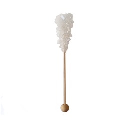 Сахар тростниковый на палочке белый 11 см, 6 г в инд.упаковке, шт