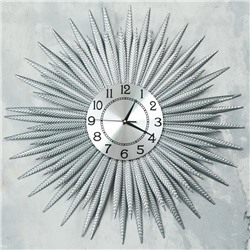 Часы настенные, серия: Ажур, "Валлита", плавный ход, d-70 см, циферблат 22 см