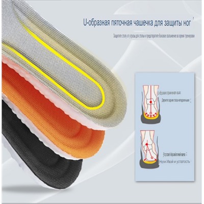 Стельки полиуретановые для спортивной обуви НXXO