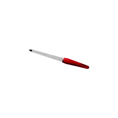 DiValore Пилка для искусственных и натуральных ногтей, металлическая, прорезиненная ручка 15,3см (108-018) (Китай)