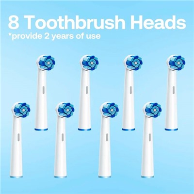 Электрическая зубная щетка Bitvae R2 Rotary E- Toothbrush, вибрационная, от АКБ, розовая