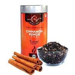 Индийский чай в Жестяной банке Cinnamon Punch green tea, 100g