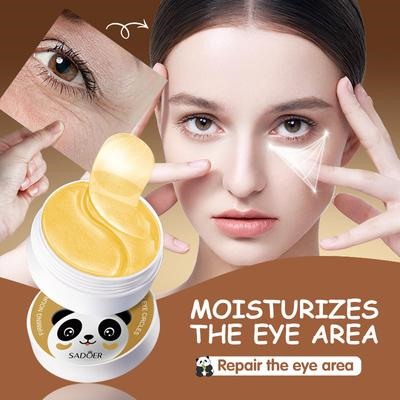 Гидрогелевые патчи для глаз с экстрактом муцина улитки Sadoer Snail Eye Mask 60шт