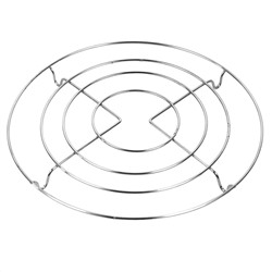Подставка хромированная под горячее 18см "Круг" (Китай)