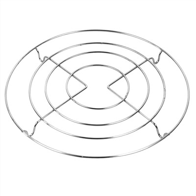 Подставка хромированная под горячее 18см "Круг" (Китай)