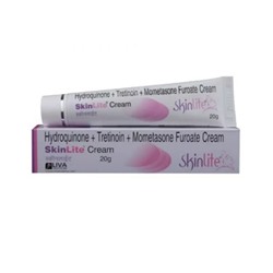 Отбеливающий крем Hydroquinone + Tretinoin + Mometasone Furoate Cream 25 гр. (без коробки)