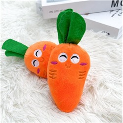 Мягкая игрушка для собак и кошек Морковка.