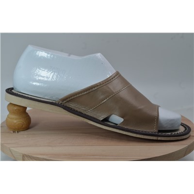 069-43  Обувь домашняя (Тапочки кожаные) размер 43
