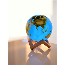 3D светильник Земля 16 см