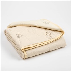 Одеяло Адамас облегчённое Овечья шерсть, размер 110х140±5 см, 200 г/м² 1100532