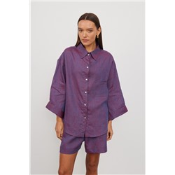 Рубашка  S242_Violet Ultramarine/Фиолетовый меланж