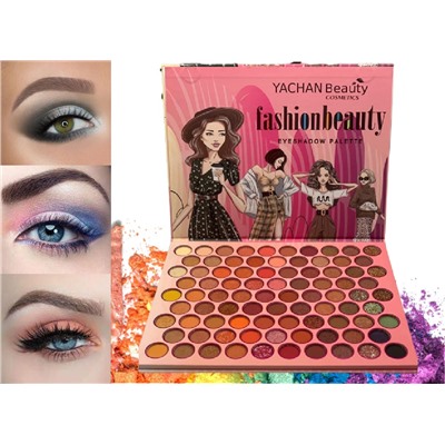 Профессиональная палитра теней для макияжа Fashion Beauty Yachan Beauty Eyeshadow Palette 86 цветов