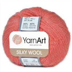 Пряжа Yarnart Silky Wool (332)