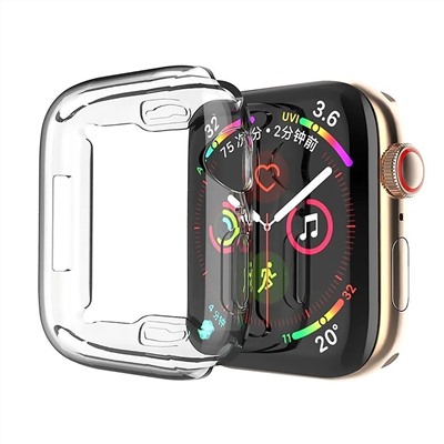 Чехол для часов - TPU Case для "Apple Watch 45 mm" (transparent)