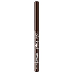 Карандаш-каял для глаз механический LUXVISAGE Soft kajal super stay Brown