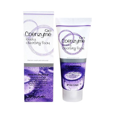 Очищающая пенка для лица с коэнзимом 3W Clinic Coenzyme q10 Foam Cleansing 100 ml)Корейская косметика по оптовым ценам. Популярные бренды Корейской косметалогии в интернет магазине ooptom.ru.