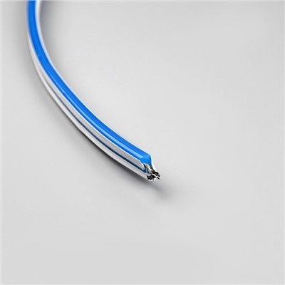 Гибкий неон Luazon Lighting 6 × 12 мм, IP65, 50 м, SMD2835, 120 LED/м, 12 В, свечение синее