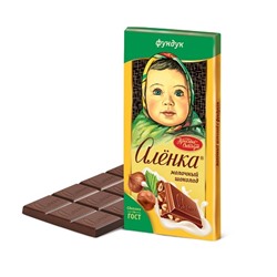 Аленка с фундуком шоколад 90 г