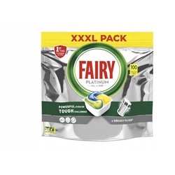 Капсулы для посудомоечной машины Fairy Platinum Lemon 100 шт