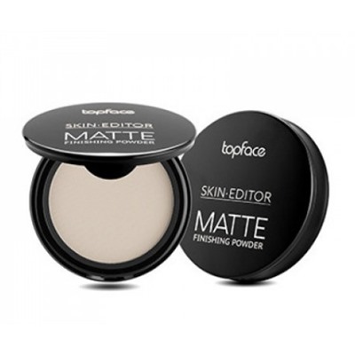 TopFace Матовая пудра "Skin Editor Matte Finishing Powder" тон 01, фарфоровый- РТ263 (10г)