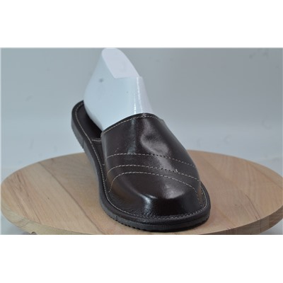 070-46  Обувь домашняя (Тапочки кожаные) размер 46