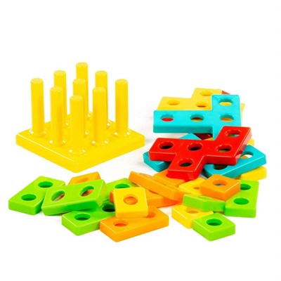 Развивающая игрушка «3D пазл» №1, 23 элемента 9084988