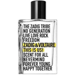 ZADIG & VOLTAIRE THIS IS US! edt 100ml TESTER