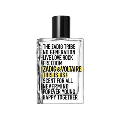 ZADIG & VOLTAIRE THIS IS US! edt 100ml TESTER