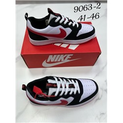 Мужские кроссовки 9063-2 черно-бело-красные