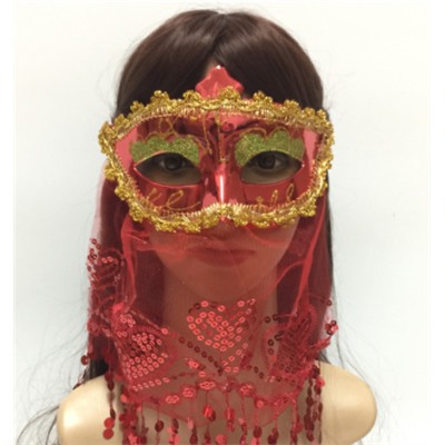 Карнавальная маска-вуаль NB48739