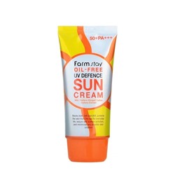 Солнцезащитный крем для лица без масел FarmStay Oil-free UV Defence Sun Cream SPF50+ PA+++Корейская косметика по оптовым ценам. Популярные бренды Корейской косметалогии в интернет магазине ooptom.ru.