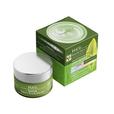 EGCG Korean GREEN TEA CATECHIN Крем-филлер против морщин для лица день/ночь для всех типов кожи 65+  50 г