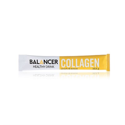 Гринвей Напиток Balancer Collagen со вкусом «Персик - лимон», 10 стиков