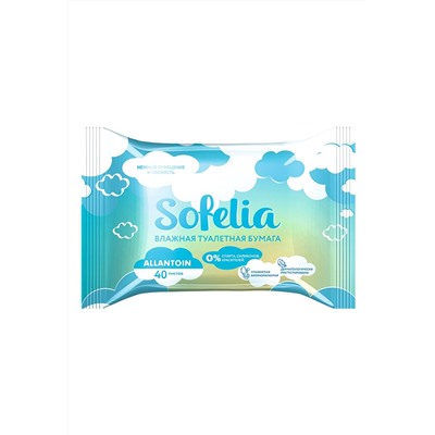 Влажная туалетная бумага «Sofelia» санитарно-гигиенического назначения