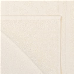 Полотенце махровое Арабский узор, 100х180см, цвет молочный, 300г/м, хлопок
