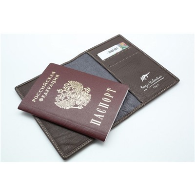 Женская кожаная обложка для паспорта Sergio Valentini СВ 8030-005/2