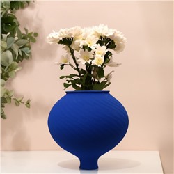 Декоративная ваза «Лаура», цвет синий