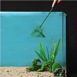 Сачок аквариумный 7,5 см, зелёный