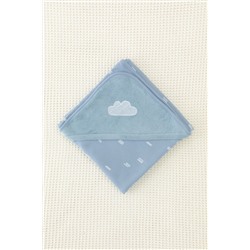 Простынка К 8500 пыльно-синий(облако)