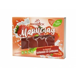 Мармелад желейный Marmbox "Клубника со сливками" 170г