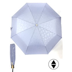 Зонт женский ТриСлона-L 3806 E,  R=58см,  суперавт;  8спиц,  3слож,  набивной "Эпонж",  лаванда 244382