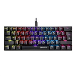 Клавиатура Defender Striker GK-380L механическая игровая USB (black)
