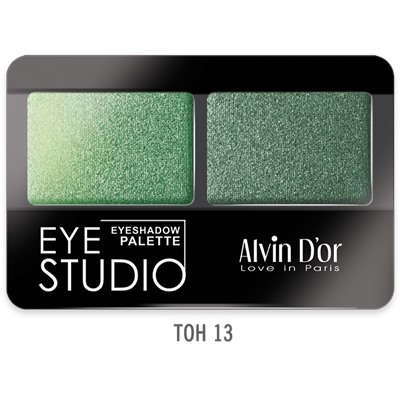 Alvin D`or AES-14 Тени для век  двойные EYE STUDIO  тон 13  5г