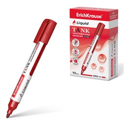 ErichKrause® Маркер для досок с жидкими чернилами "Liquid LW-600" цвет красный (поштучно) арт.48776