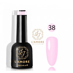 Гель лак для ногтей Luxury L’AMORE FASHION 12мл тон 38